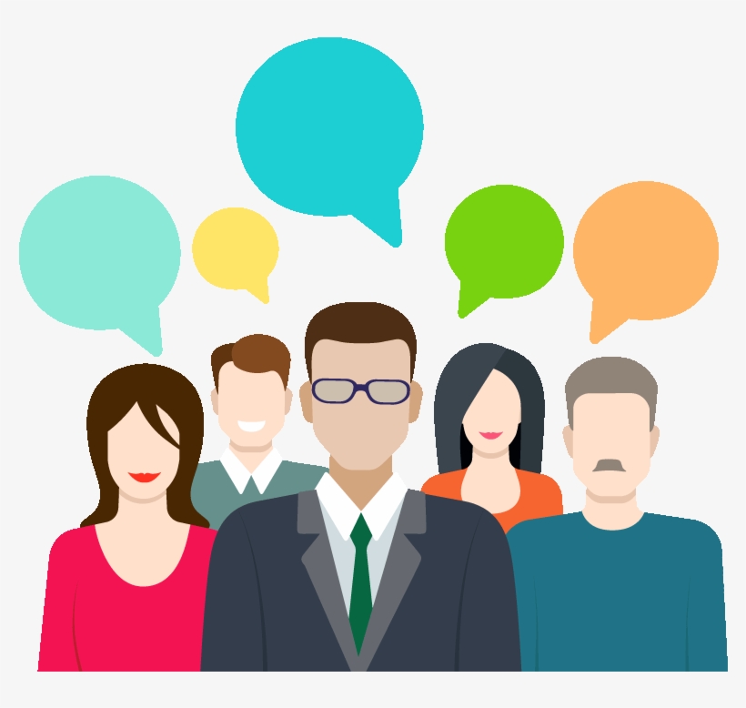 Gossip - People With Callout, transparent png