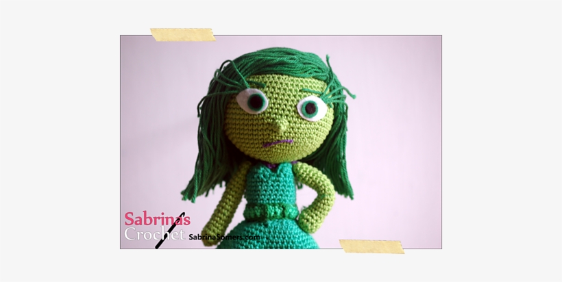 Disgust - Amigurumi Intensamente Desagrado, transparent png