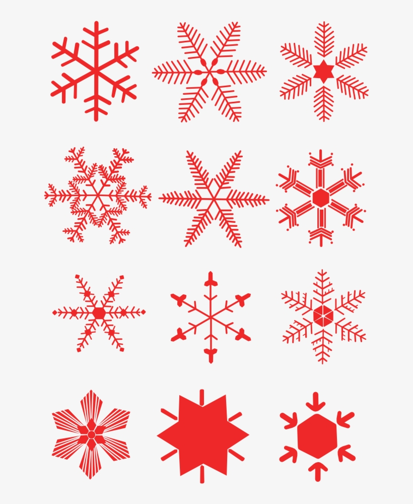 Snowflakes - Clip Art, transparent png