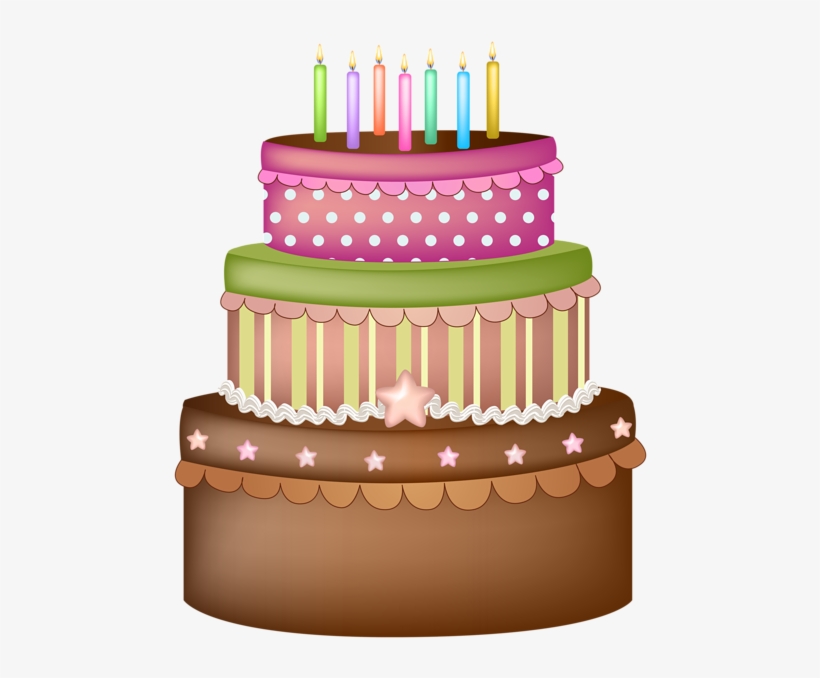 Birthday Cake Png Clip Art - Tortas, transparent png