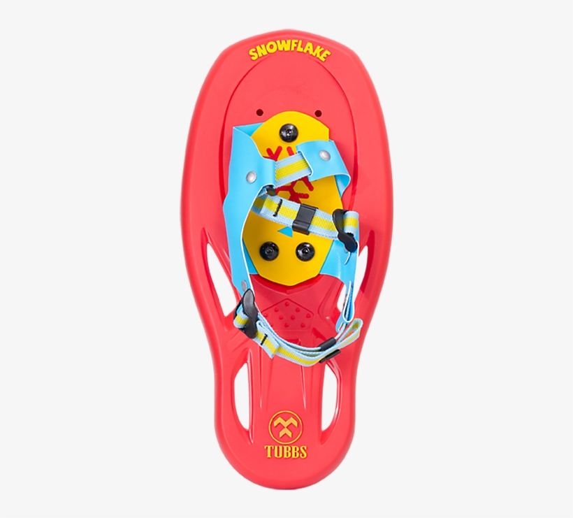 Tubbs Snowflake Kids' Snowshoes - Snowflake Kid's Snowshoes-red/yellow, transparent png