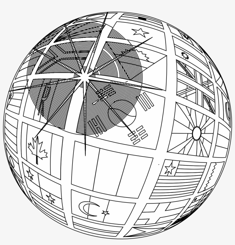 Globe-line Art - Clipart Library - Clip Art, transparent png