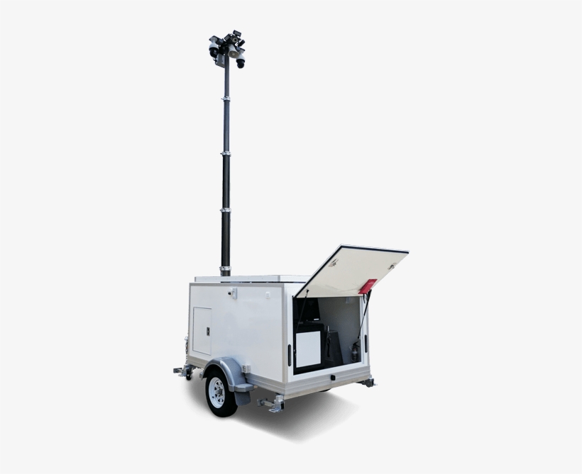 Transportable Monitoring Stations Trailer, transparent png