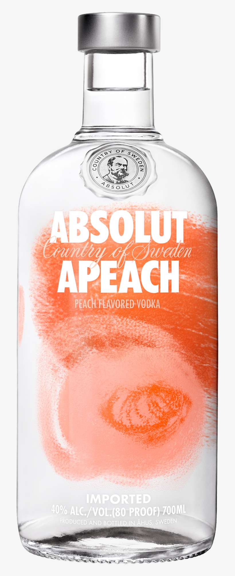 Apeach Vodka 700ml - Absolut Apeach Png, transparent png