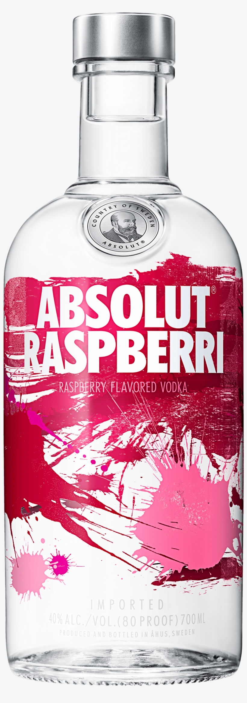 Absolut Raspberri, transparent png