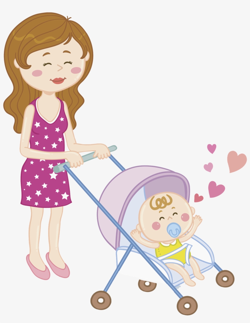 Graphic Black And White Baby Clip Toddler - Happy Family, transparent png