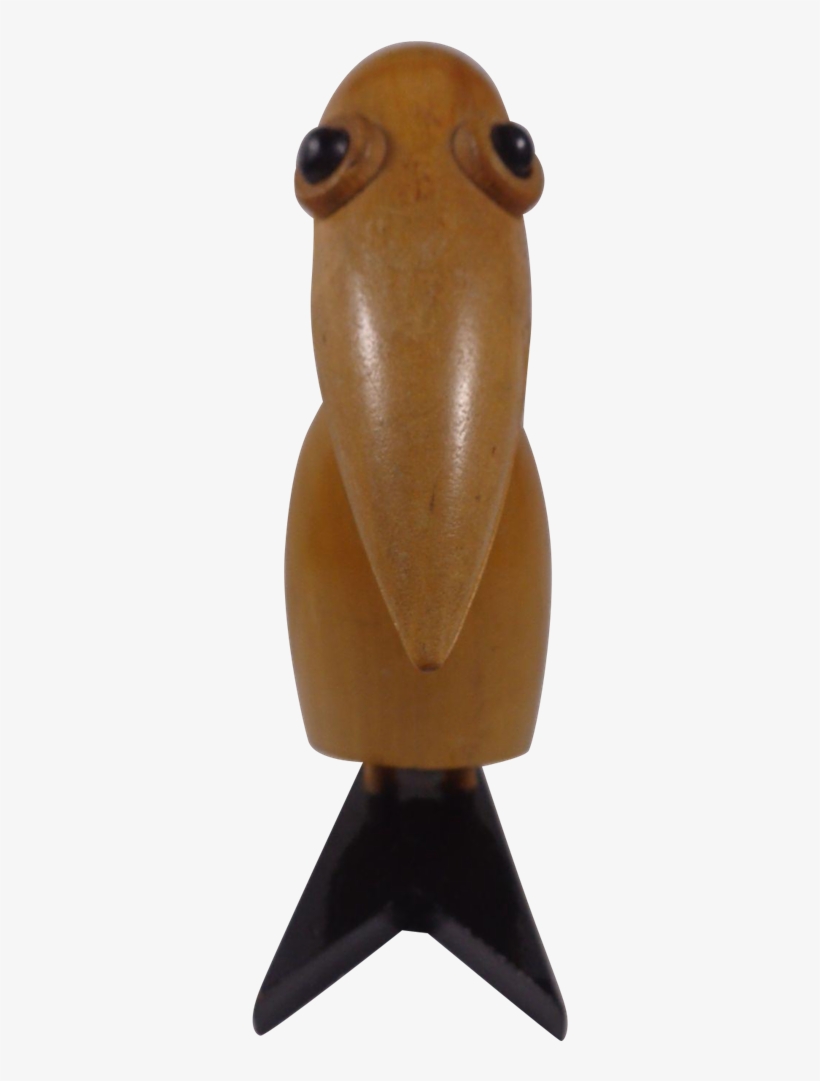 Mcm Counterpoint Wooden Dodo Bird Note Holder - Animal Figure, transparent png