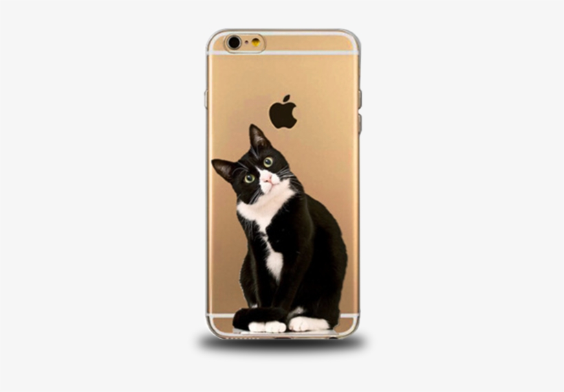 "you Looking At Me" Cat Phone Case - Clear Cat Phone Cases, transparent png