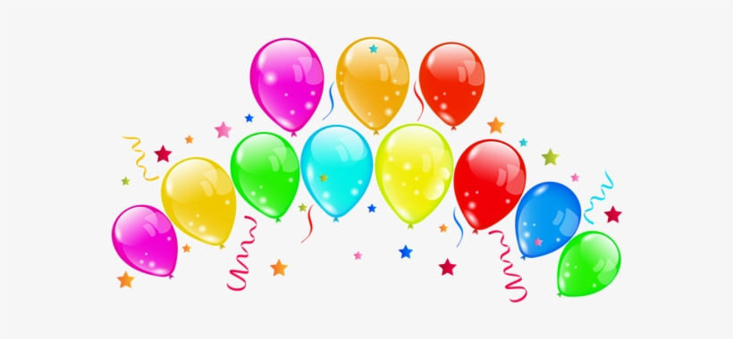 Decorative Balloons Png Clipart Image - Balloons Clipart Png, transparent png