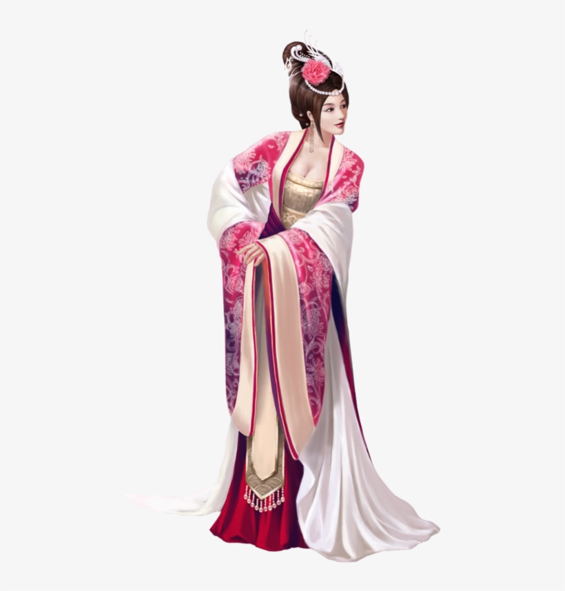 Japanese Girl Cross Stitch Patterns, transparent png