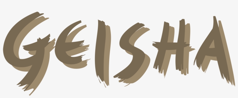 Geisha Logo Png Transparent - Geisha Font, transparent png