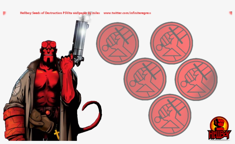 Seed Of Destruction 'dynamic' Wallpaper Ps Vita Wallpaper - Hellboy No Background, transparent png