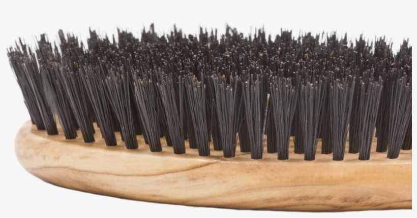 Men's Olivewood Bristle Hairbrush - Fendrihan Men's Olivewood Bristle Brush, transparent png