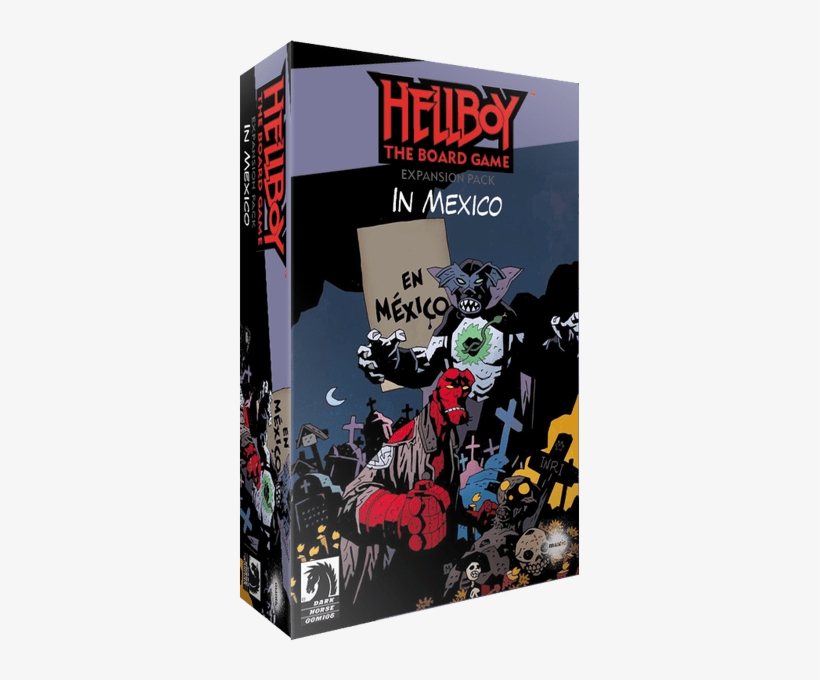 Hb Expansion Packaging Inmexico 002 3d - Hellboy Board Game Expansion Packs, transparent png