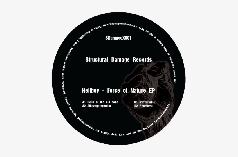 Hellboy Force Of Nature E - Kinger_home 12-inch Metal Math Wall Clock, Unique Wall, transparent png