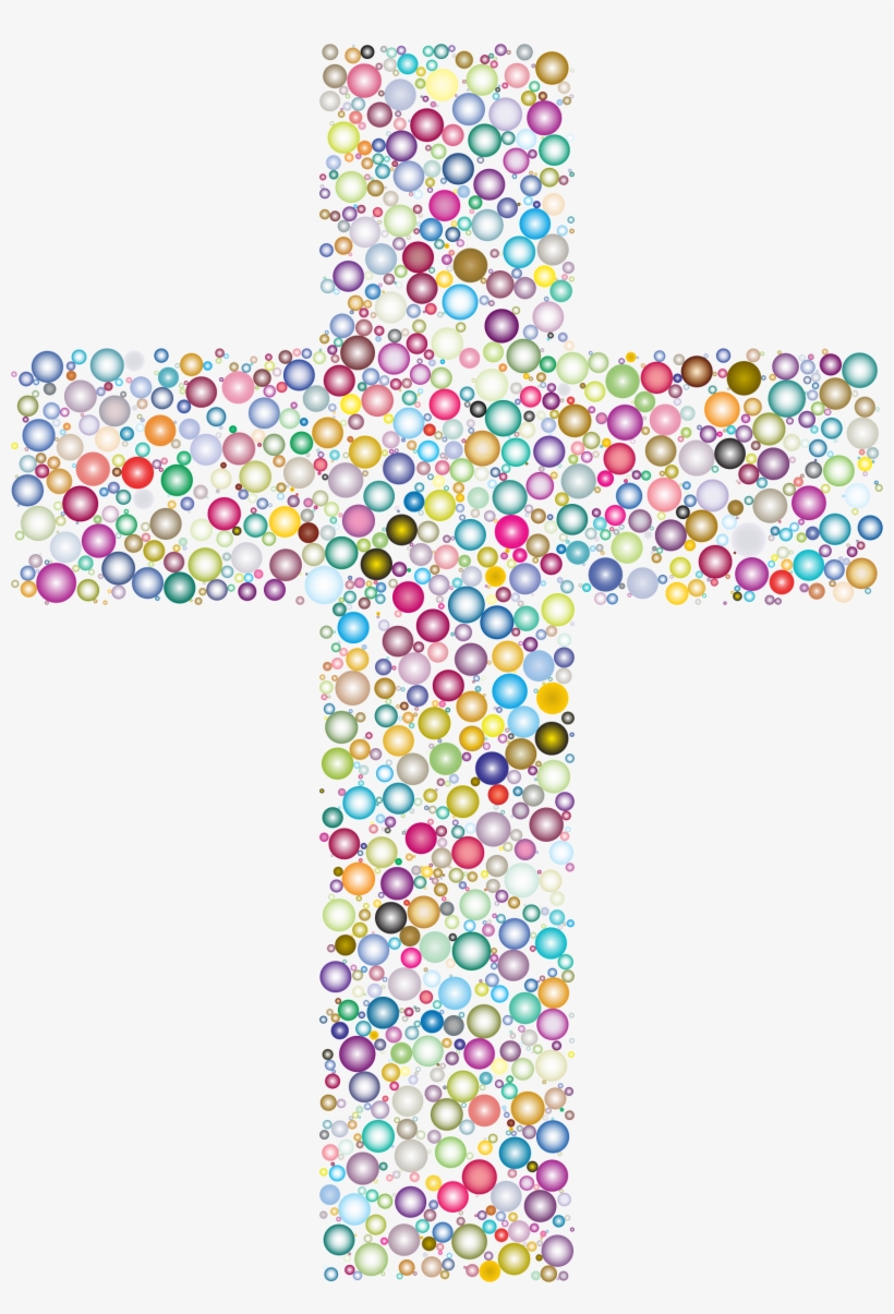 Big Image - Colorful Cross, transparent png