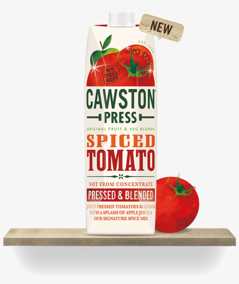 On March 3rd, - Cawston Spiced Tomato Juice, transparent png