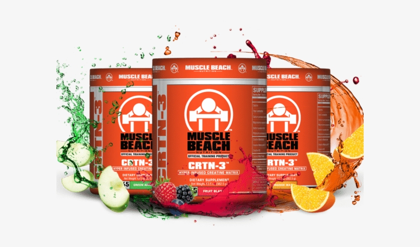 4 Things You Didn't Know About Creatine - Muscle Beach Nutrition Pre-train, transparent png