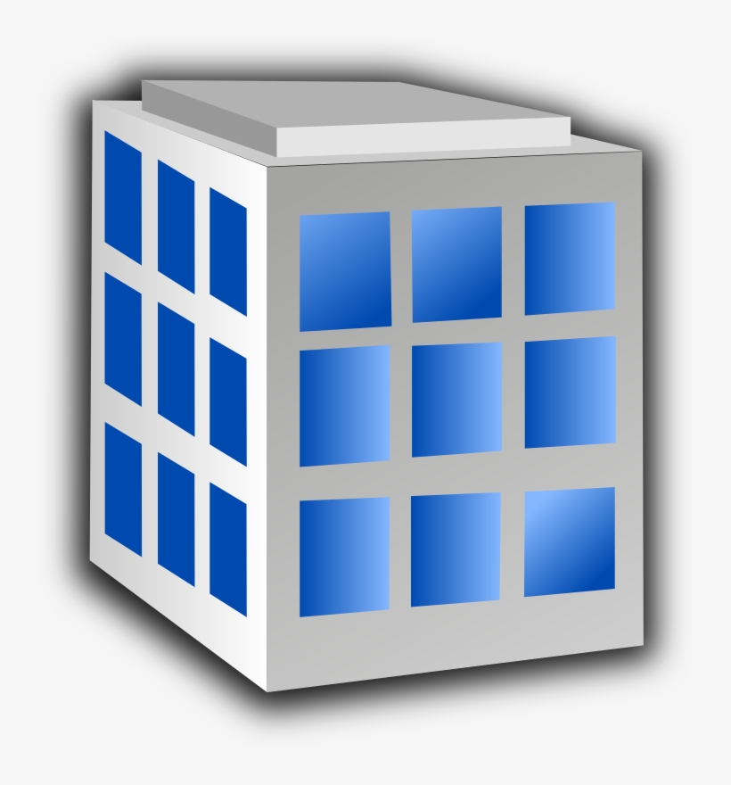 Commercial Building Clipart Kid - Lab Building Clipart, transparent png