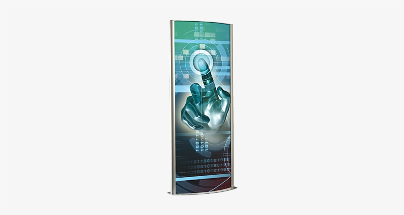 Maxone Totem Pole - Leuchtsäule 60 X 170cm, transparent png