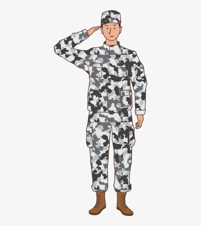 Solider, Urban Camouflage - Illustration, transparent png