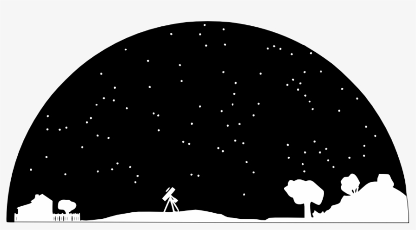 Free Astronomy Cliparts - Night Sky Clipart Transparent, transparent png