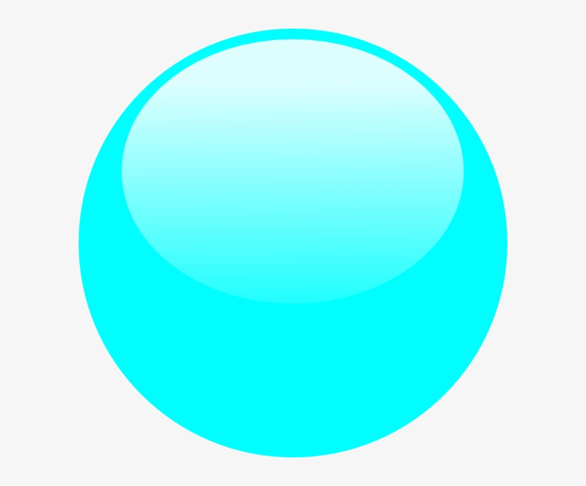 Bubble Sky Blue Clip Art At Clker - Sky Blue Circle Png, transparent png