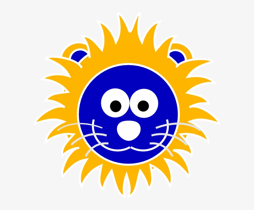 Cartoon Yellow Lion Svg Clip Arts 600 X 600 Px, transparent png