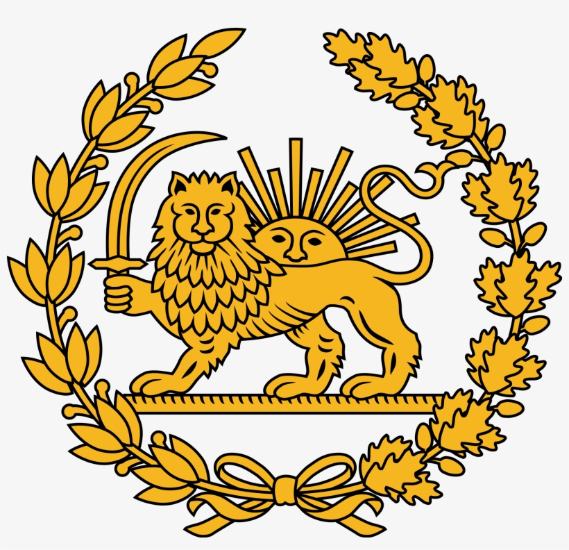 Open - Lion And Sun Iran, transparent png