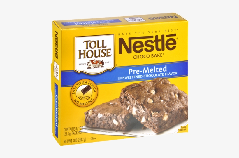 Nestle Toll House Dark Chocolate Baking Bar 4 Oz. Bar 600x600 PNG