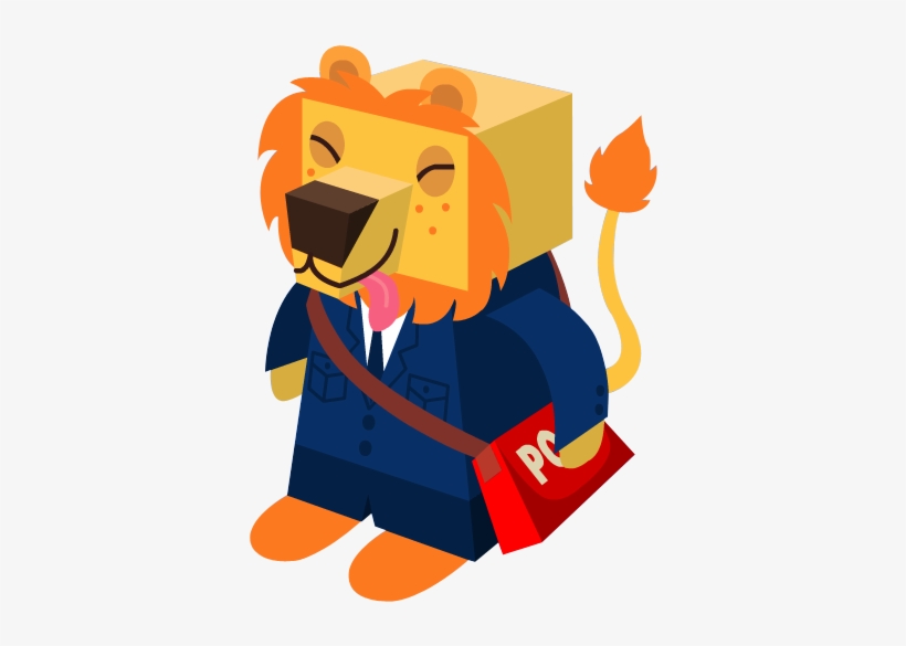 Geo The Lion - Pecola Lions, transparent png