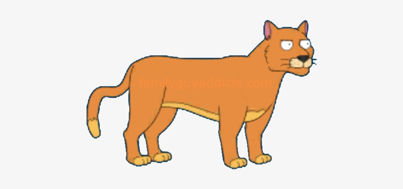Predatory Mountain Lion - Mountain Lion Cartoon Png, transparent png