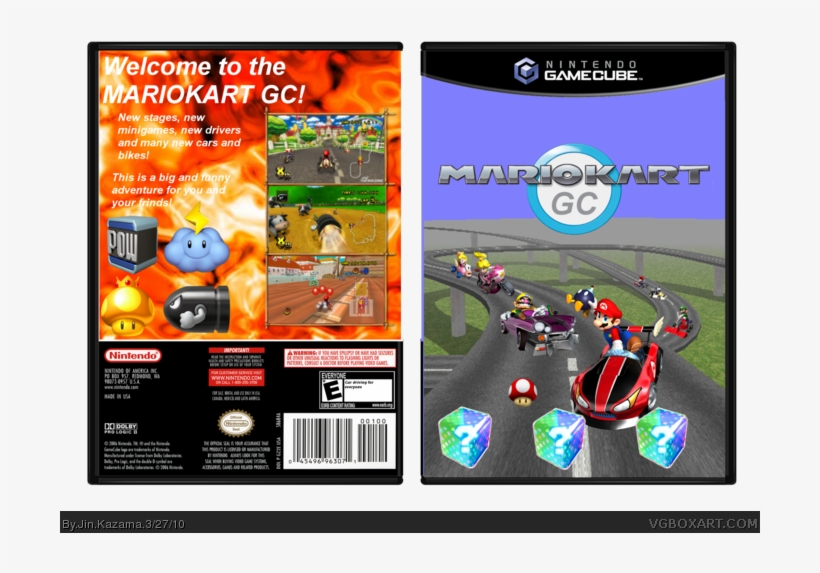 Mariokart Gc Box Art Cover - Mario Party 7, transparent png