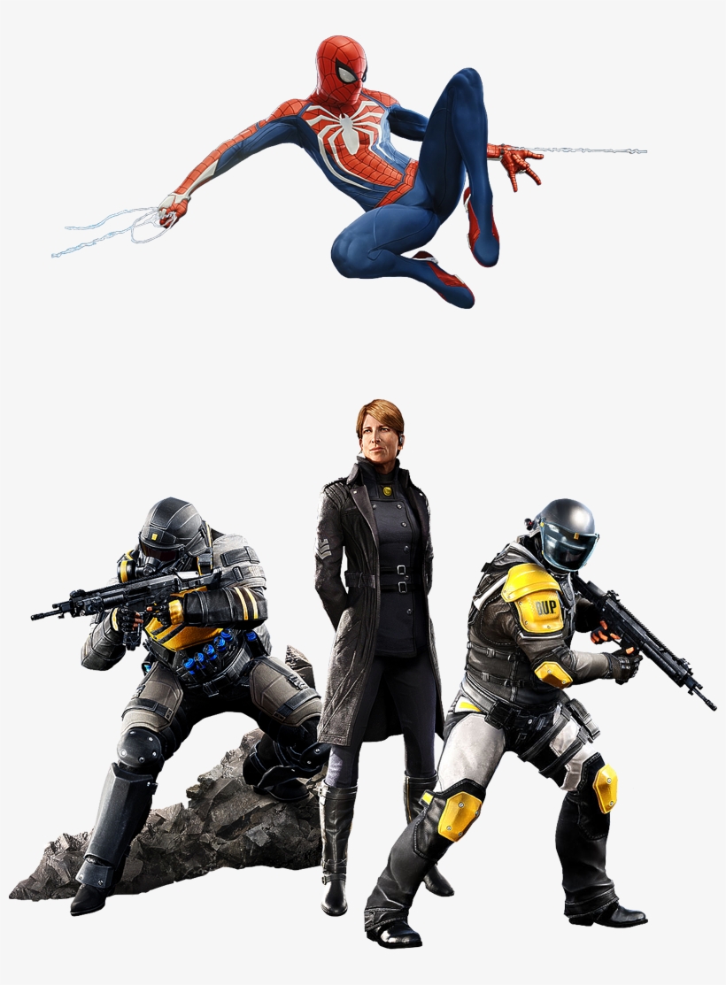 No Caption Provided - Spider Man Ps4 Guns, transparent png