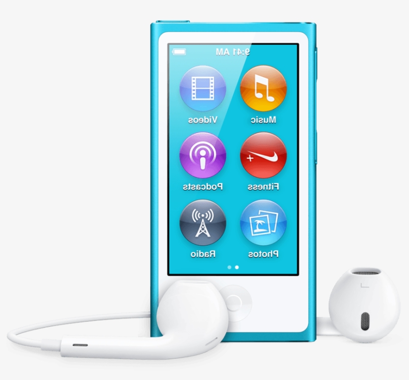 Ipod With Earbuds Clipart - Belkin Ease-fit Plus Armband For Ipod Nano 7th Generation,, transparent png