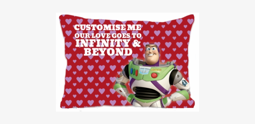 Disney Pixar Toy Story Buzz Valentines 'our Love Goes - Buzz & Friends Christmas Card, transparent png