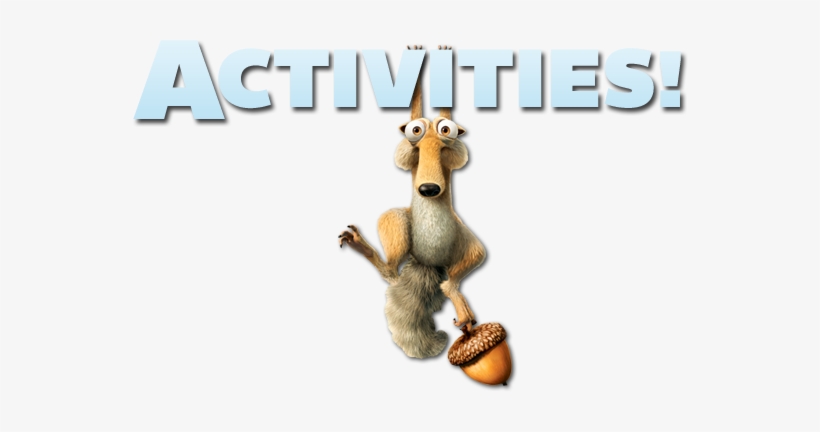 Activities - Ice Age 3, transparent png