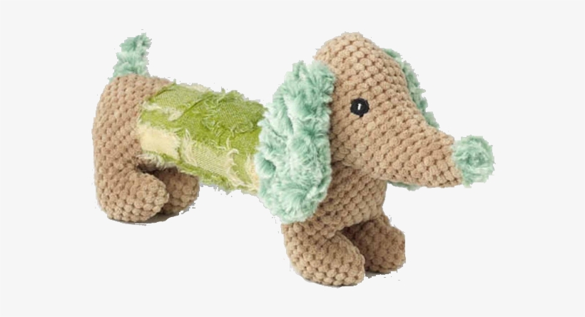 Dachrageous Dachshund Dog Toy - Petrageous Dachrageous Dog Toy - Green And Tan - One, transparent png