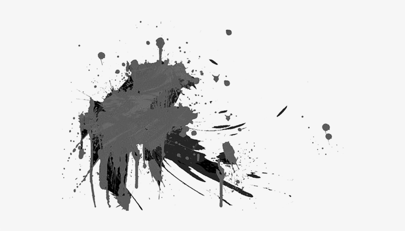 Color Splash Black Png, transparent png