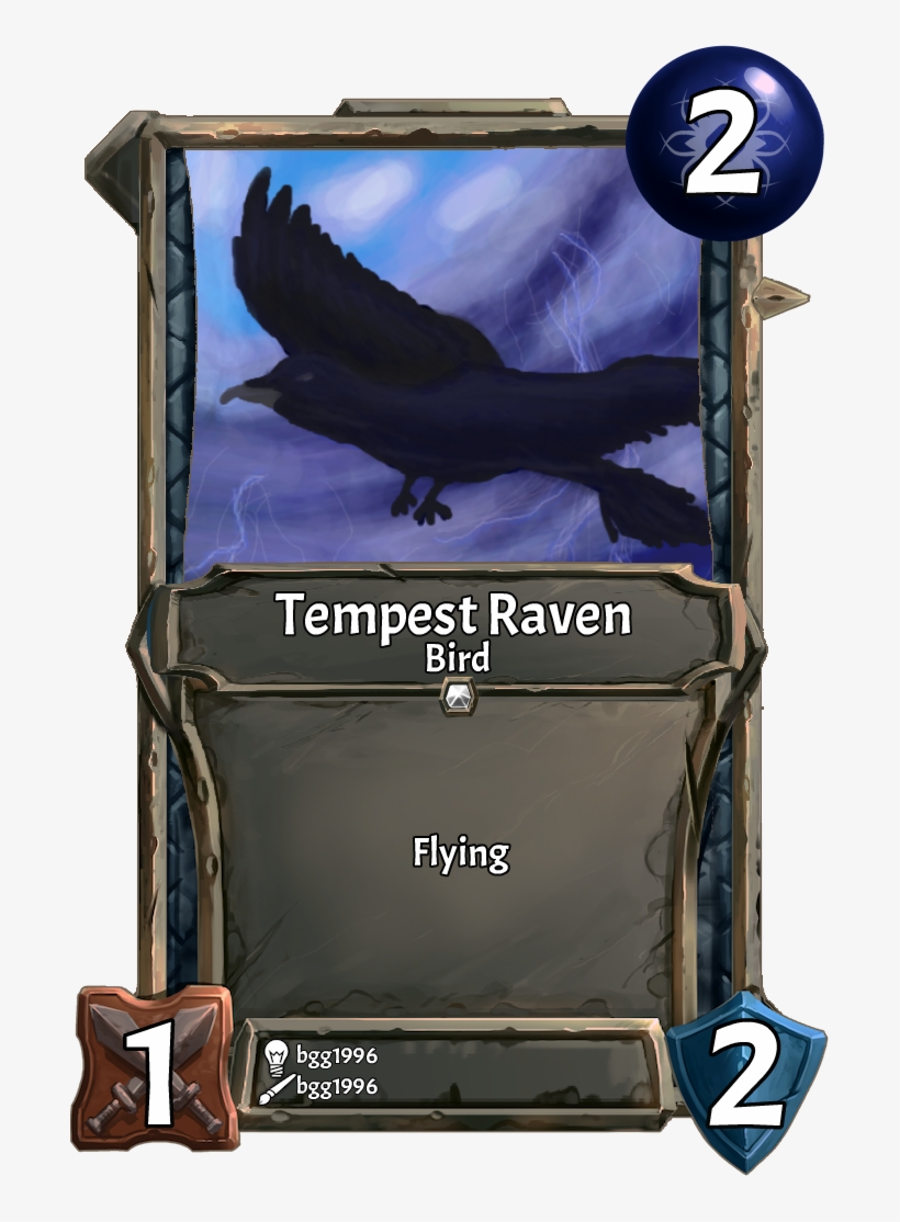 [card] Tempest Ravenweek - Blood, transparent png