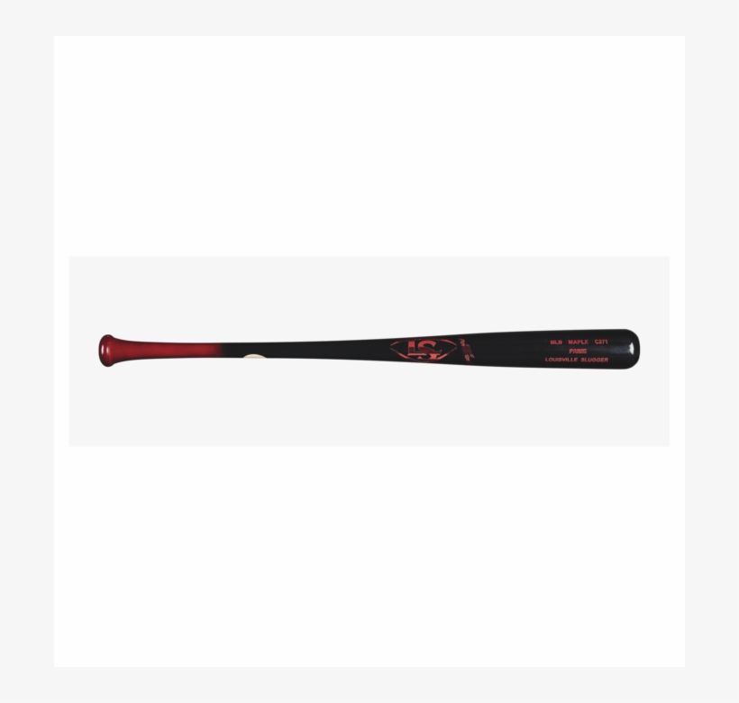 Mlb Prime Maple C271 Black/red Wood Baseball Bat Wtlwpm271e16 - 2018 Psycho Max 1pc Usssa, transparent png
