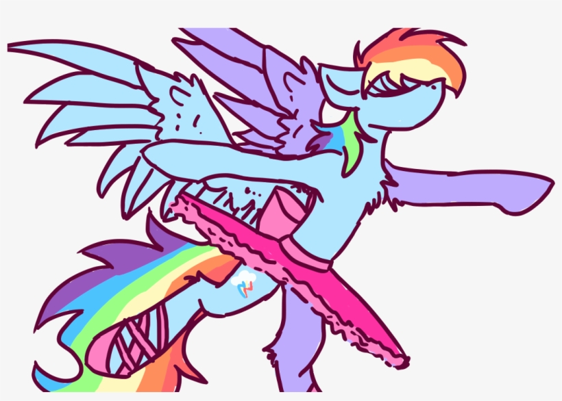 Eyes Closed, Female, Mare, Pegasus, Pony, Pose, Rainbow - Ballet, transparent png