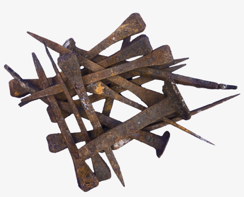 Nails, Rust, Old, Iron, Nail, Antique, Brocante - Rusty Nails Clipart Png, transparent png