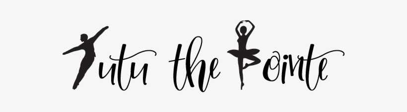 Tutu The Pointe - Calligraphy, transparent png
