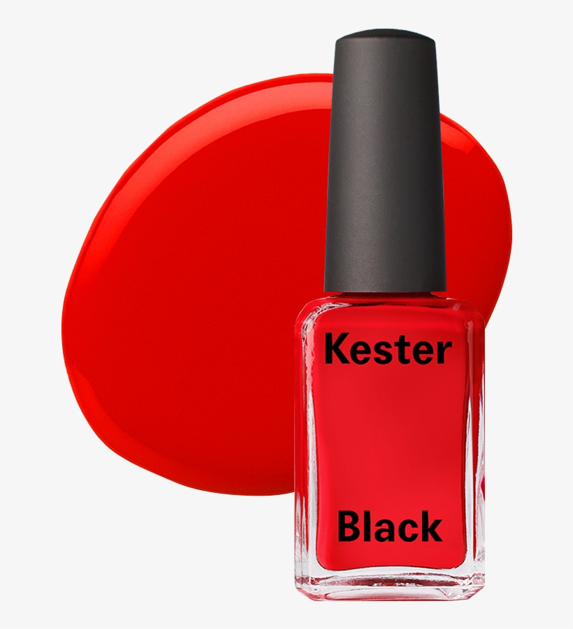 With Its Orange Undertones, Red Nail Polish Doesn't - Nail Polish, transparent png