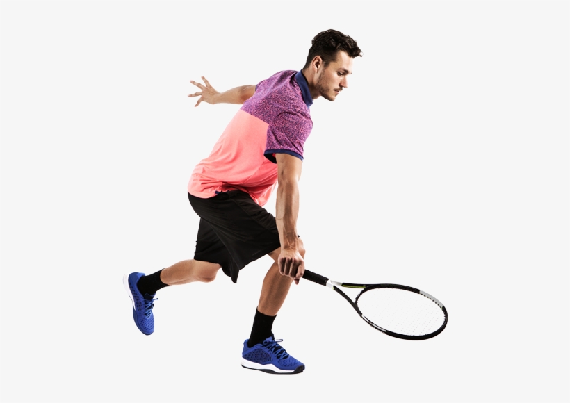 Tennis Player Png Photo - Playing Tennis Png, transparent png