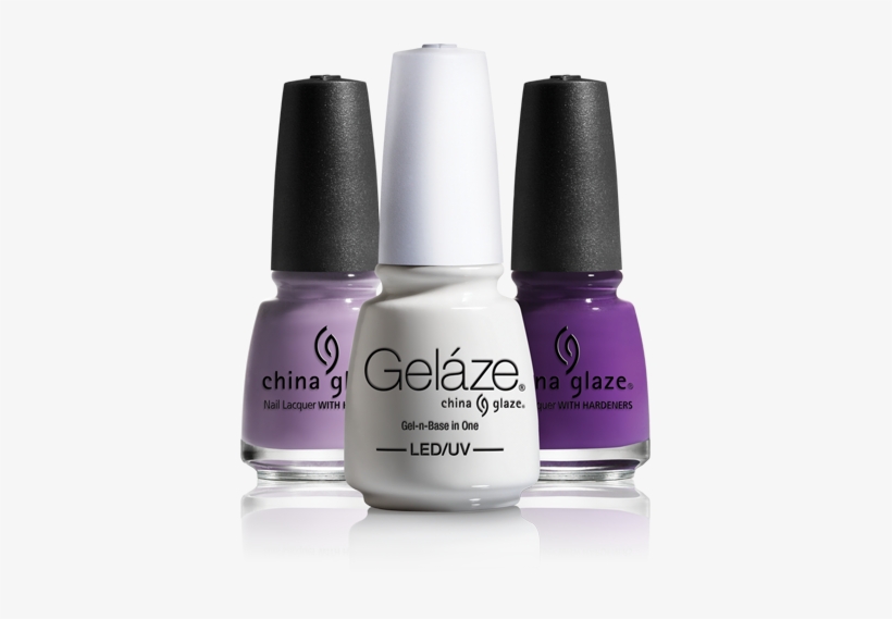 Ombre Bottles - China Glaze, transparent png