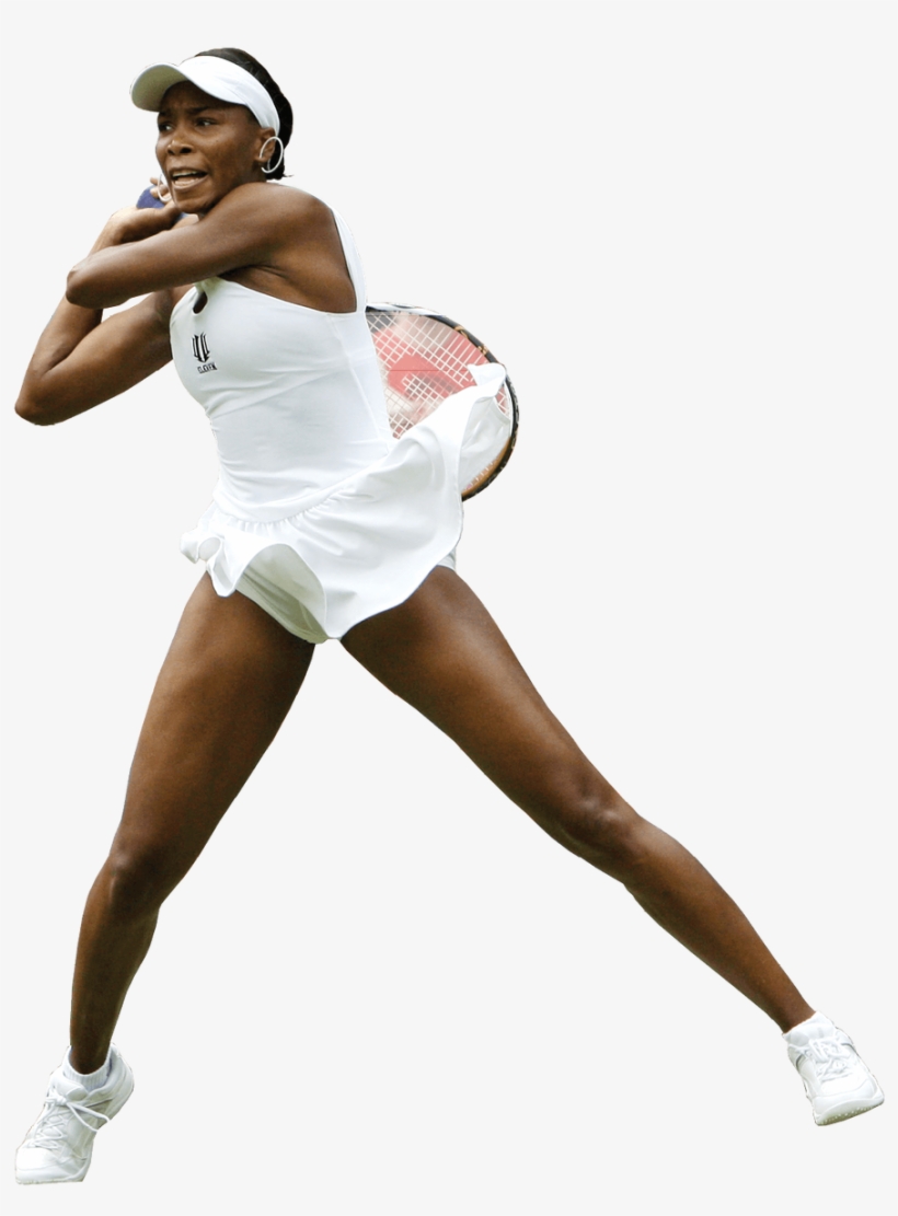 Tennis Is A Racket Sport That Can Be Played Individually - Venus Williams No Background, transparent png