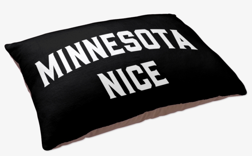 Minnesota Nice Block Pet Bed In Black And White Side - Pet, transparent png