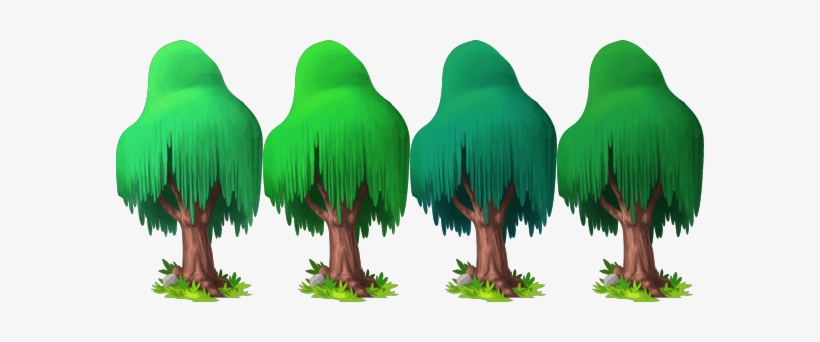 Decoration Weeping Willow Colors - Willow, transparent png